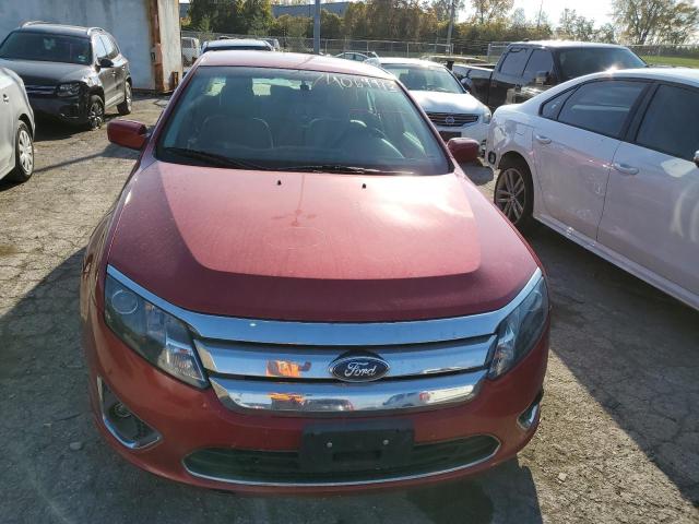 3FAHP0JA9CR231270 - 2012 FORD FUSION SEL RED photo 5