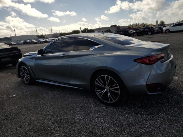 JN1EV7EL9JM390869 - 2018 INFINITI Q60 LUXE 300 TEAL photo 2