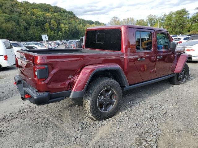 1C6JJTBG4ML561844 - 2021 JEEP GLADIATOR RUBICON BURGUNDY photo 3