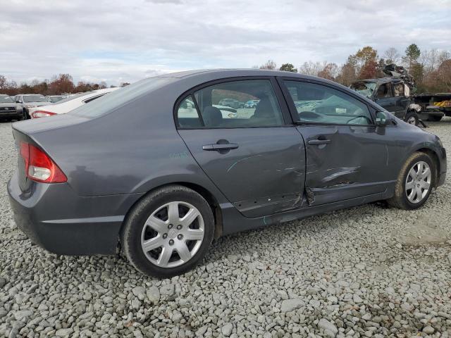 2HGFA1F50AH545856 - 2010 HONDA CIVIC LX GRAY photo 3