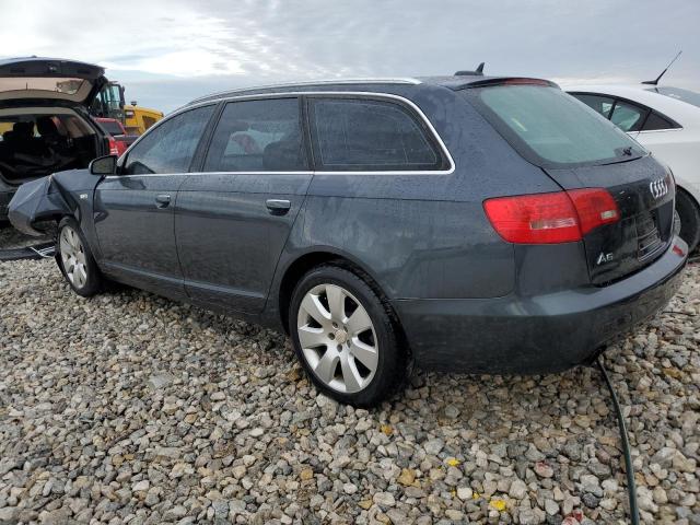 WAUKH74F86N109033 - 2006 AUDI A6 AVANT QUATTRO GRAY photo 2