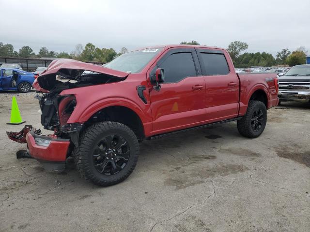 1FTFW1E83NFC42346 - 2022 FORD F150 SUPERCREW RED photo 1