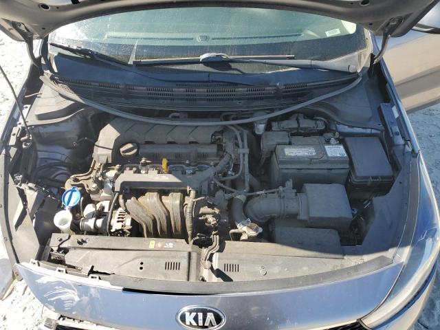 3KPA24AD6LE255562 - 2020 KIA RIO LX GRAY photo 11