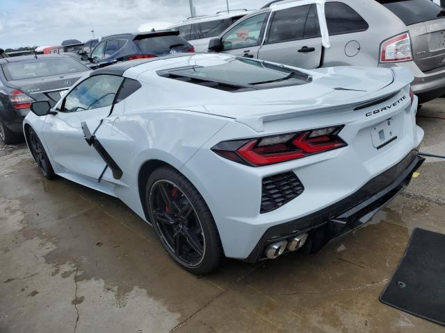 1G1YA2D47P5142179 - 2023 CHEVROLET CORVETTE STINGRAY 1LT WHITE photo 2