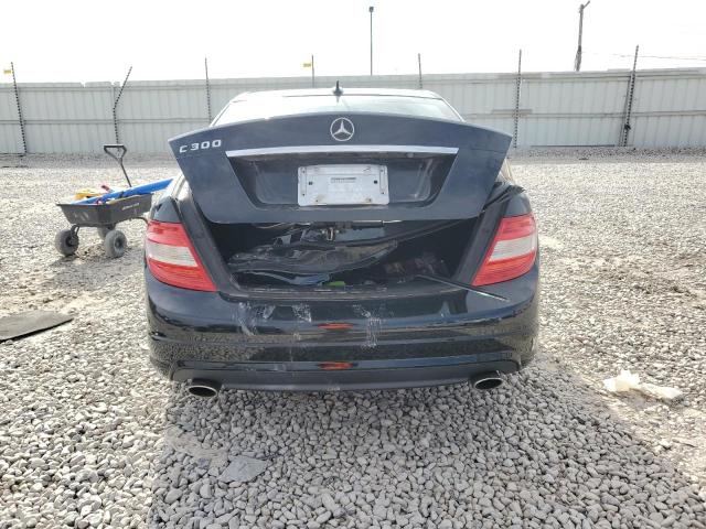 WDDGF5EB3BR173620 - 2011 MERCEDES-BENZ C 300 BLACK photo 6