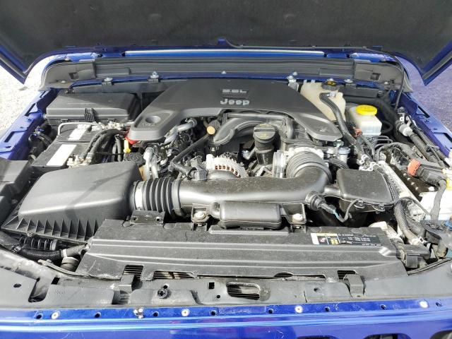 1C4HJXDG7JW268722 - 2018 JEEP WRANGLER U SPORT ლურჯი ფოტო 11