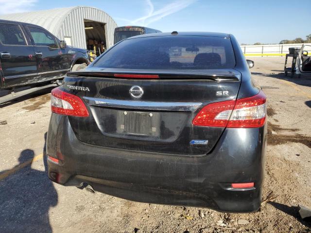 3N1AB7AP7DL638020 - 2013 NISSAN SENTRA S BLACK photo 6