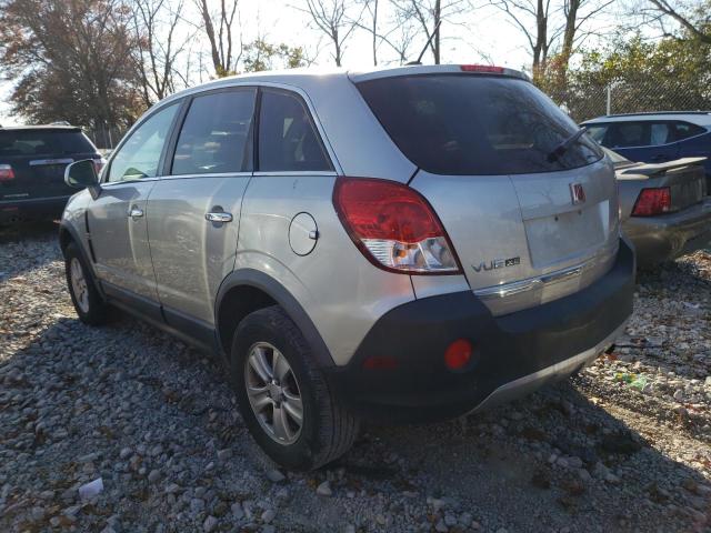 3GSCL33P88S587362 - 2008 SATURN VUE XE SILVER photo 2