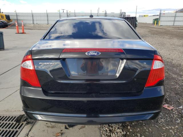 3FAHP0GA6BR240076 - 2011 FORD FUSION S BLACK photo 6