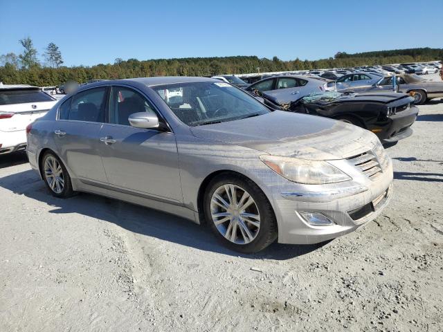 KMHGC4DD4DU235988 - 2013 HYUNDAI GENESIS 3.8L SILVER photo 4