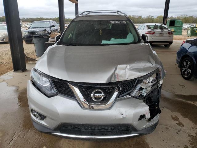 5N1AT2MT3FC765976 - 2015 NISSAN ROGUE S SILVER photo 5