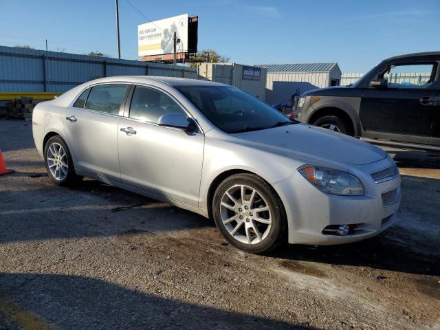 1G1ZE5E14BF349954 - 2011 CHEVROLET MALIBU LTZ ვერცხლისფერი ფოტო 4