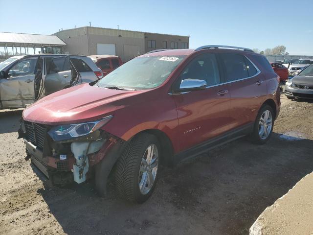 2GNAXYEX2K6287055 - 2019 CHEVROLET EQUINOX PREMIER RED photo 1