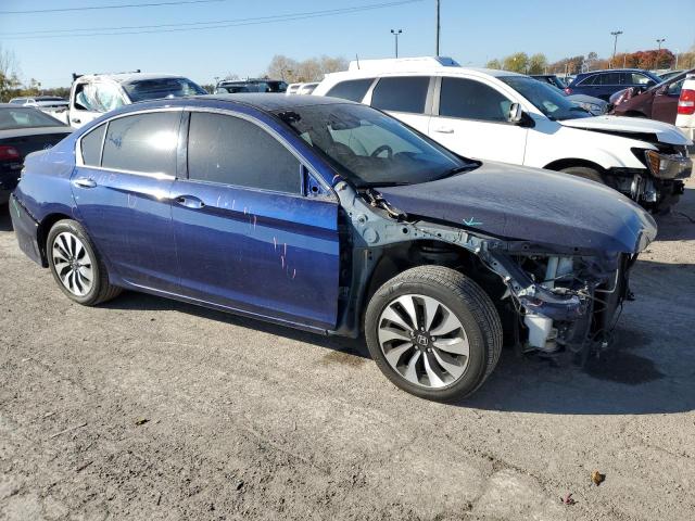 JHMCR6F36HC017823 - 2017 HONDA ACCORD HYBRID BLUE photo 4