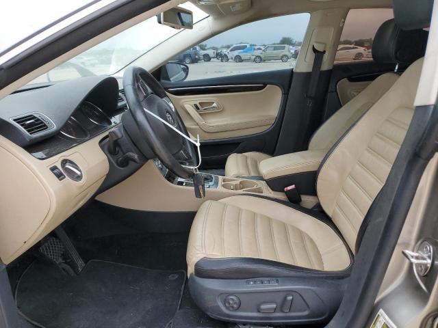 WVWRN7AN7EE500341 - 2014 VOLKSWAGEN CC LUXURY BROWN photo 7