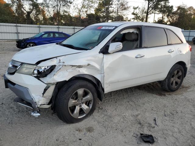 2HNYD28778H541715 - 2008 ACURA MDX SPORT WHITE photo 1