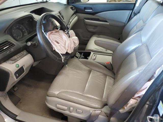 2HKRM3H72DH511250 - 2013 HONDA CR-V EXL GRAY photo 7