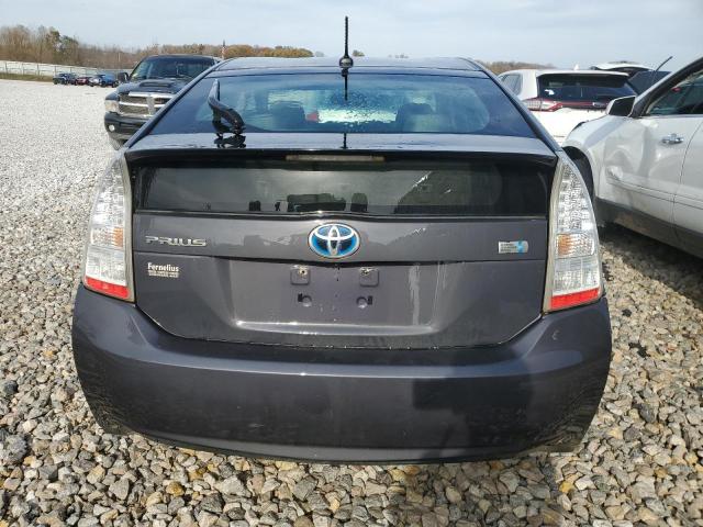 JTDKN3DU5A0033148 - 2010 TOYOTA PRIUS CHARCOAL photo 6