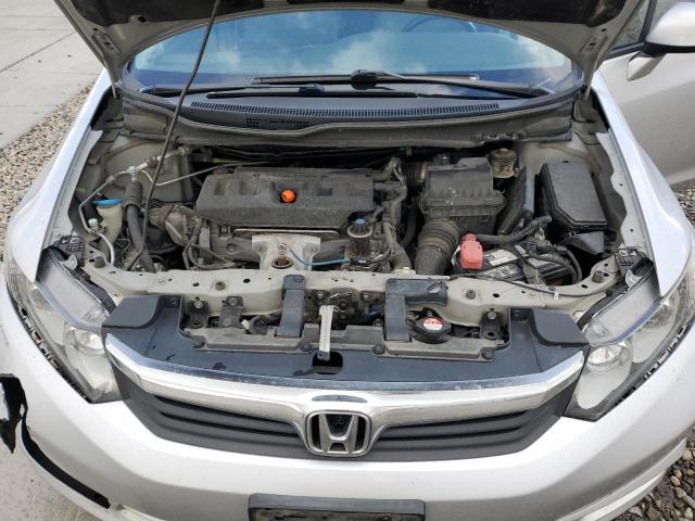 2HGFB2F91CH536916 - 2012 HONDA CIVIC EXL SILVER photo 11