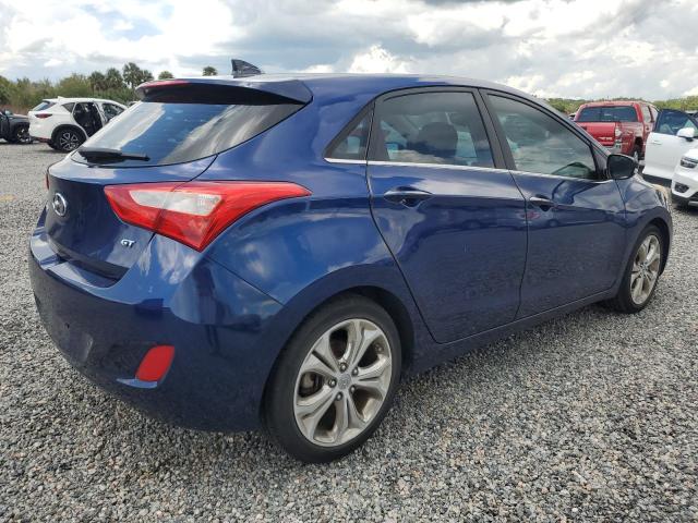 KMHD35LE3DU106191 - 2013 HYUNDAI ELANTRA GT BLUE photo 3