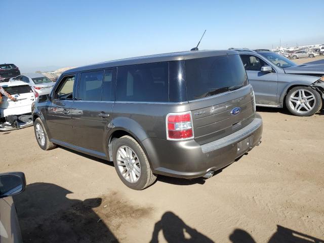 2FMGK5C80EBD08567 - 2014 FORD FLEX SEL GRAY photo 2