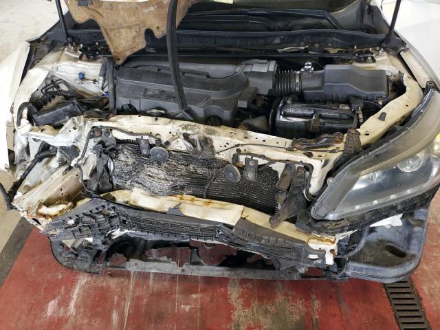 1HGCR3F8XFA018043 - 2015 HONDA ACCORD EXL WHITE photo 11