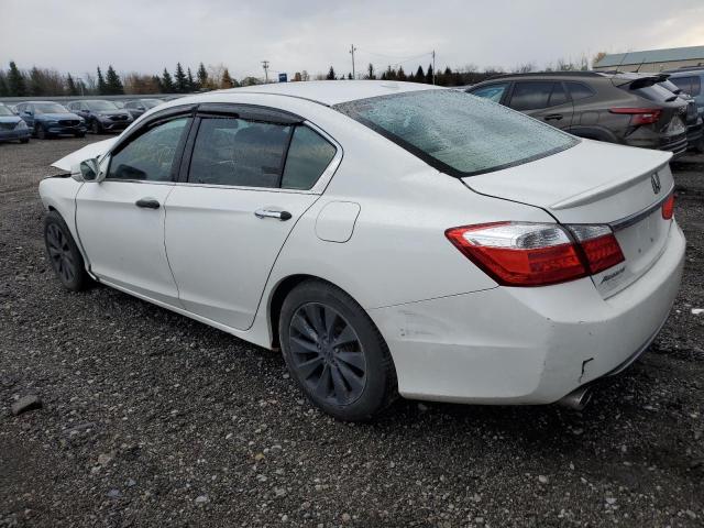 1HGCR3F8XFA018043 - 2015 HONDA ACCORD EXL WHITE photo 2