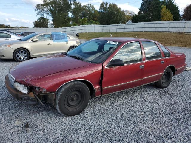 1G1BL52W2TR100012 - 1996 CHEVROLET CAPRICE CLASSIC BURGUNDY photo 1