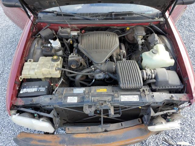 1G1BL52W2TR100012 - 1996 CHEVROLET CAPRICE CLASSIC BURGUNDY photo 11