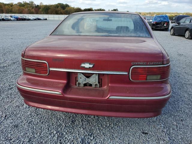 1G1BL52W2TR100012 - 1996 CHEVROLET CAPRICE CLASSIC BURGUNDY photo 6