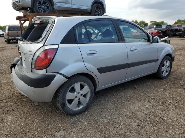 KNADE243596538395 - 2009 KIA RIO 5 SX SILVER photo 3