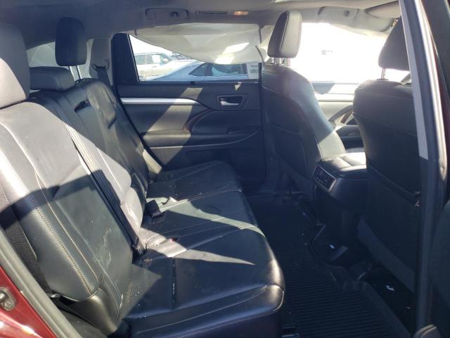 5TDJKRFH8GS245166 - 2016 TOYOTA HIGHLANDER XLE BURGUNDY photo 10