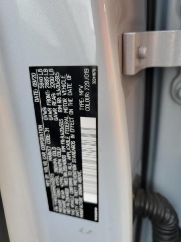 YV4ED3URXM2450573 - 2021 VOLVO XC40 RECHARGE WHITE photo 13