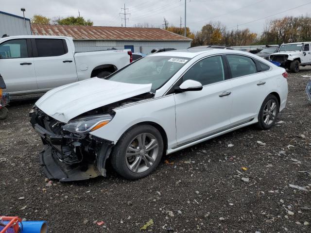 5NPE34AF0KH808152 - 2019 HYUNDAI SONATA LIMITED WHITE photo 1