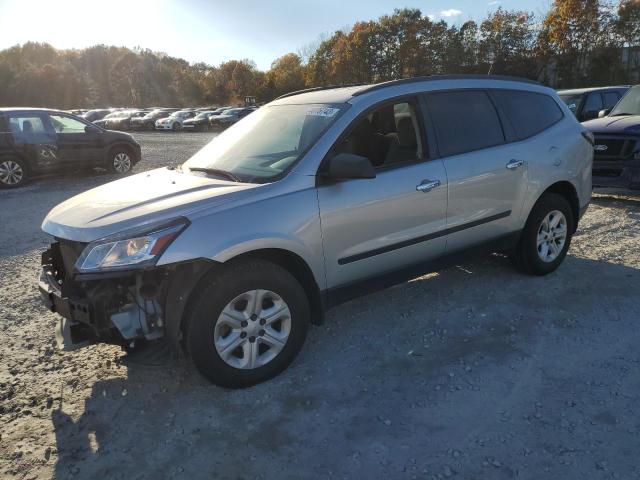 1GNKVFKD4HJ238024 - 2017 CHEVROLET TRAVERSE LS SILVER photo 1