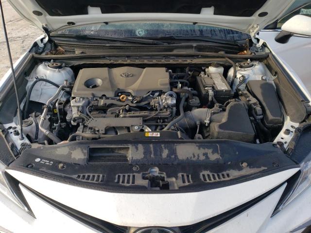 4T1R11AK5MU481075 - 2021 TOYOTA CAMRY LE WHITE photo 11