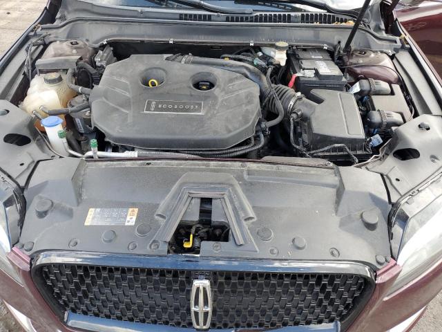 3LN6L5F9XHR621807 - 2017 LINCOLN MKZ RESERVE ბურგუნდია ფოტო 11