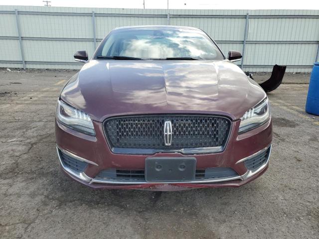 3LN6L5F9XHR621807 - 2017 LINCOLN MKZ RESERVE ბურგუნდია ფოტო 5
