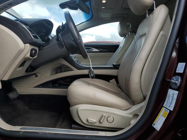 3LN6L5F9XHR621807 - 2017 LINCOLN MKZ RESERVE ბურგუნდია ფოტო 7