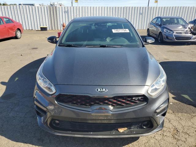 3KPF44AC4LE213544 - 2020 KIA FORTE GT GRAY photo 5