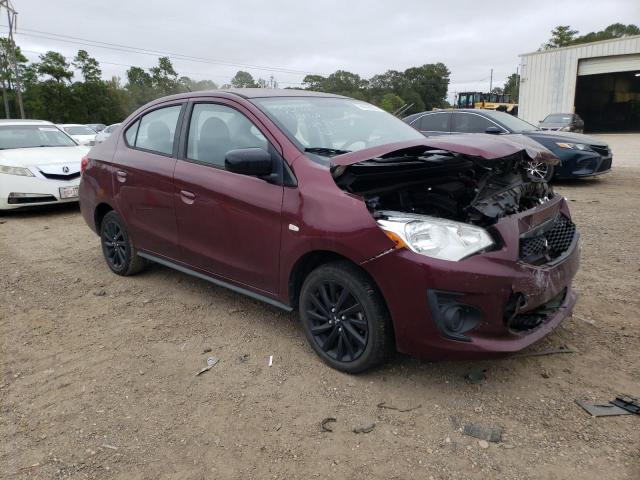 ML32F4FJ0LHF13002 - 2020 MITSUBISHI MIRAGE G4 SE BURGUNDY photo 4