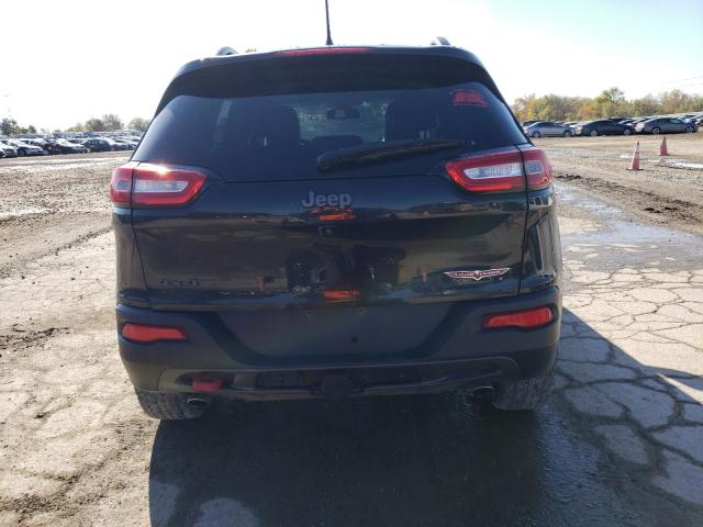 1C4PJMBS9FW772715 - 2015 JEEP CHEROKEE TRAILHAWK BLACK photo 6