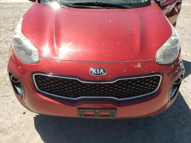 KNDPMCACXH7257439 - 2017 KIA SPORTAGE LX RED photo 11