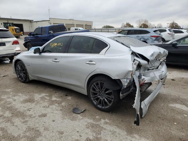 JN1FV7AR9GM451337 - 2016 INFINITI Q50 RED SPORT 400 SILVER photo 2