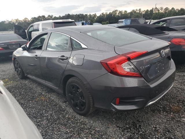 19XFC2F69KE038247 - 2019 HONDA CIVIC LX GRAY photo 2