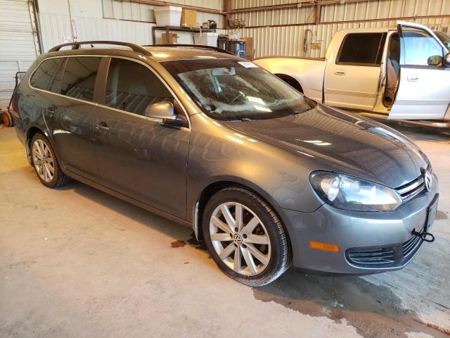 3VWPL7AJXEM612018 - 2014 VOLKSWAGEN JETTA TDI GRAY photo 4