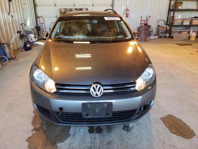 3VWPL7AJXEM612018 - 2014 VOLKSWAGEN JETTA TDI GRAY photo 5