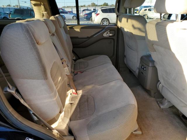 5N1AR18WX5C761676 - 2005 NISSAN PATHFINDER LE BLACK photo 10