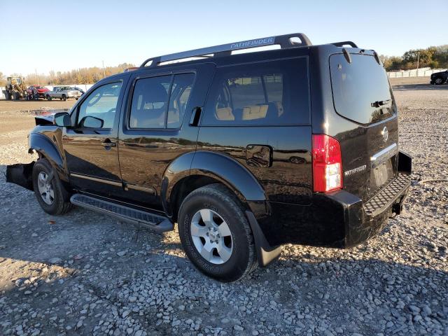 5N1AR18WX5C761676 - 2005 NISSAN PATHFINDER LE BLACK photo 2