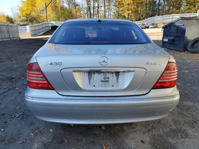WDBNG83J86A461436 - 2006 MERCEDES-BENZ S 430 4MATIC SILVER photo 6